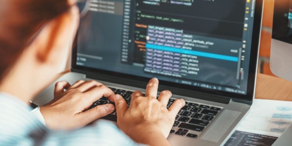 website builder vs coding
